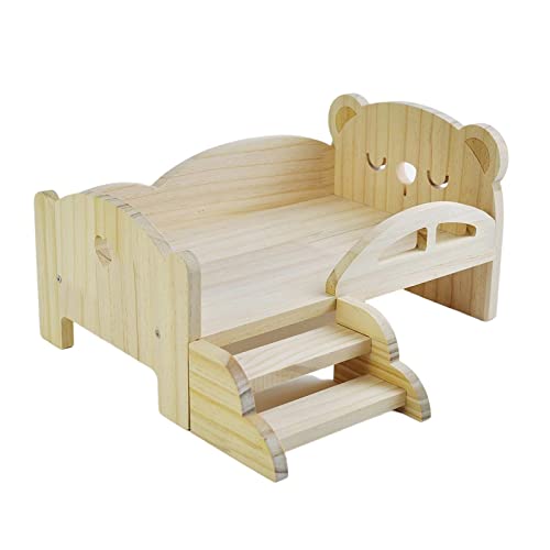 Fenteer Puppe Bett mit Treppe Modepuppe Spiel für 1:6 Puppenzubehör, Tragen Fenteer Puppe Bett mit Treppe Modepuppe Spiel für 1:6 Puppenzubehör, Tragen von Fenteer