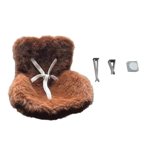 Fenteer Puppen-Autositz mit Lüftungsclip, süß, für Puppen unter 20 cm, Mini-Sicherheitssitz für, Karabiner, Display, Desktop, Urlaub, Dunkelbraun Fenteer Puppen-Autositz mit Lüftungsclip, süß, für Puppen unter 20 cm, Mini-Sicherheitssitz für, Karabiner, Display, Desktop, Urlaub, Dunkelbraun von Fenteer