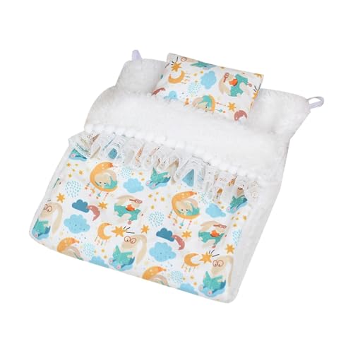 Fenteer Puppenbettwäsche-Set, Babypuppendecken, Mädchen, Laken und Dekokissen, Rollenspielspielzeug für 15 cm Puppenzubehör, E Fenteer Puppenbettwäsche-Set, Babypuppendecken, Mädchen, Laken und Dekokissen, Rollenspielspielzeug für 15 cm Puppenzubehör, E von Fenteer