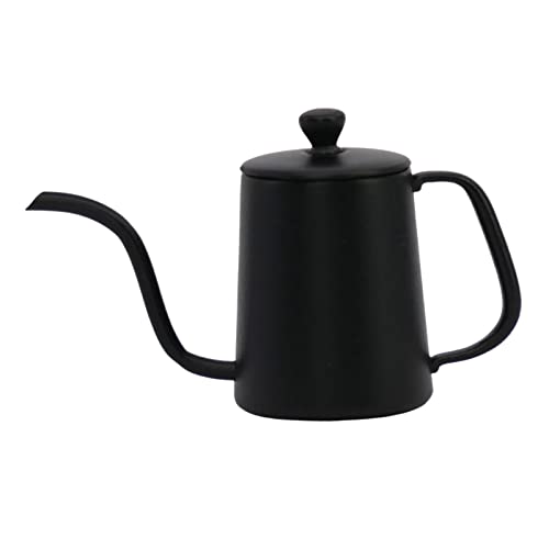 Fenteer Puppenhaus Mini Kaffeekanne Zubehör Simulation für Küche Schlafzimmer Dekor, Schwarz von Fenteer