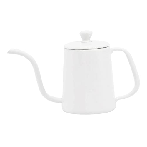 Fenteer Puppenhaus Mini Kaffeekanne Zubehör Simulation für Küche Schlafzimmer Dekor, Weiß von Fenteer