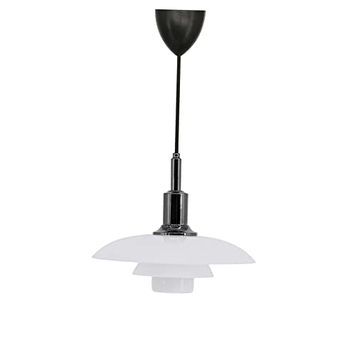 Fenteer Puppenhaus Miniaturlampe mit Lampenschirm für 1:6 Puppenzubehör Wohnzimmer , Deckenleuchten Schwarz von Fenteer