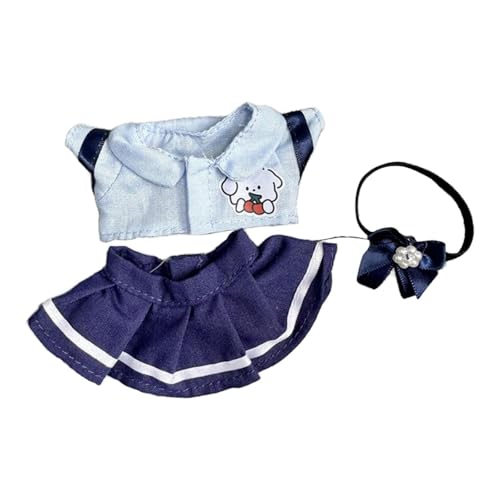 Fenteer Puppenkleidung, Anzug, Kostüme, Flexibilität, bequem für Kinder, pädagogische Puppenkleidung, Anhänger, Puppenoutfits für 5,91-Zoll-Puppen, Mädchen Fenteer Puppenkleidung, Anzug, Kostüme, Flexibilität, bequem für Kinder, pädagogische Puppenkleidung, Anhänger, Puppenoutfits für 5,91-Zoll-Puppen, Mädchen von Fenteer