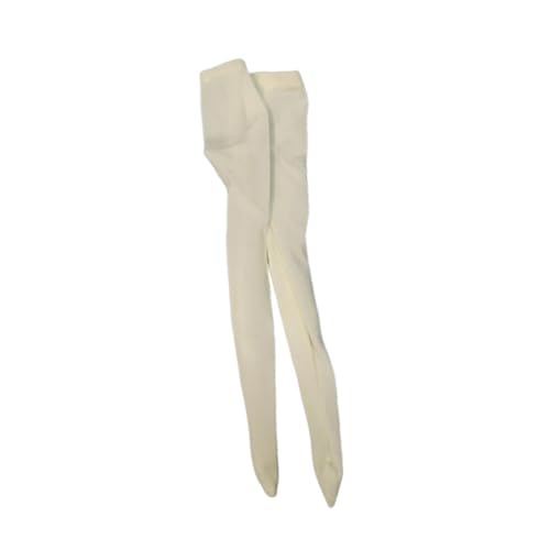 Fenteer Puppenkleidung im Maßstab 1/6, Damen-Leggings, Strümpfe, modisches, enges Ankleide-Soldatenkostüm für 12-Zoll-Soldatinnen-Actionfigur, Beigeweiß Fenteer Puppenkleidung im Maßstab 1/6, Damen-Leggings, Strümpfe, modisches, enges Ankleide-Soldatenkostüm für 12-Zoll-Soldatinnen-Actionfigur, Beigeweiß von Fenteer