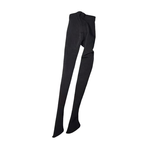 Fenteer Puppenkleidung im Maßstab 1/6, Damen-Leggings, Strümpfe, modisches, enges Ankleide-Soldatenkostüm für 12-Zoll-Soldatinnen-Actionfigur, Schwarz von Fenteer