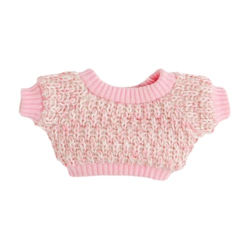 Fenteer Puppenpullover, Basteln Sie Ihre eigene Puppe, FotoRequisiten, pädagogische für Kinder, RollenspielKostümzubehör für 17cmPuppen, Rosa Fenteer Puppenpullover, Basteln Sie Ihre eigene Puppe, FotoRequisiten, pädagogische für Kinder, RollenspielKostümzubehör für 17cmPuppen, Rosa von Fenteer
