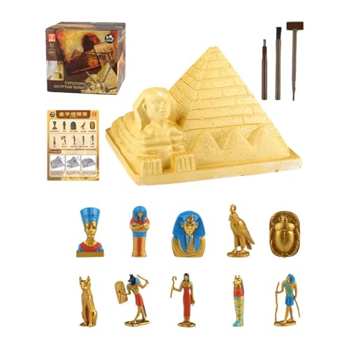 Fenteer Pyramid Graben Ausgrabungskits Klassenzimmer Vorräte STEM Gift DIY Science Toy Pädagogik für Kinder im Alter von 3 4 5 6 Jahre alt von Fenteer