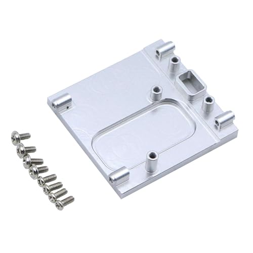 Fenteer RC-Auto-Motorhalterung mit Schrauben, DIY-modifiziert, ersetzt Metall-Motorhalterungssitz, Upgrade-Teil für MN99S 1/12 RC-Fahrzeuge, Crawler, Silber Fenteer RC-Auto-Motorhalterung mit Schrauben, DIY-modifiziert, ersetzt Metall-Motorhalterungssitz, Upgrade-Teil für MN99S 1/12 RC-Fahrzeuge, Crawler, Silber von Fenteer