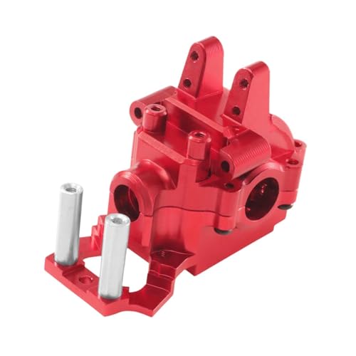 Fenteer RC-Auto im Maßstab 1:14, Metallgetriebe-Differentialgehäuse, zu installieren, vordere Getriebeabdeckung, Upgrade-Teil für, Rot Fenteer RC-Auto im Maßstab 1:14, Metallgetriebe-Differentialgehäuse, zu installieren, vordere Getriebeabdeckung, Upgrade-Teil für, Rot von Fenteer