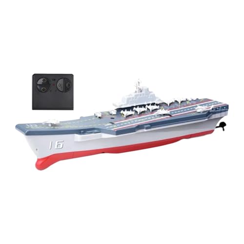 Fenteer RC Boot Elektrisches Modellboot Kinderspielzeug Wasserdicht Starke Leistung Elektrisches Wasserspielzeug Kinder Wasserspielzeug Modell Kinder Mädchen, Flugzeugträger Fenteer RC Boot Elektrisches Modellboot Kinderspielzeug Wasserdicht Starke Leistung Elektrisches Wasserspielzeug Kinder Wasserspielzeug Modell Kinder Mädchen, Flugzeugträger von Fenteer