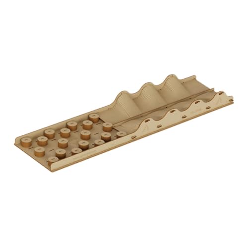 Fenteer RC Crawler Hindernisparcours RC Challenge Track für Pädagogisches Gebäude Spielzeug Zubehör Modell Display Stand Abnehmbar, 68 X 18 X 5.5 cm von Fenteer
