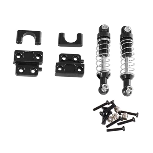 Fenteer RC Hinterrad Stoßdämpfer Suspension Shock Set 1/12 DIY ACCS für 1/12 MN82 LC79 Crawler Modell Ersatz RC Modell Fahrzeug Teile, Schwarz Fenteer RC Hinterrad Stoßdämpfer Suspension Shock Set 1/12 DIY ACCS für 1/12 MN82 LC79 Crawler Modell Ersatz RC Modell Fahrzeug Teile, Schwarz von Fenteer
