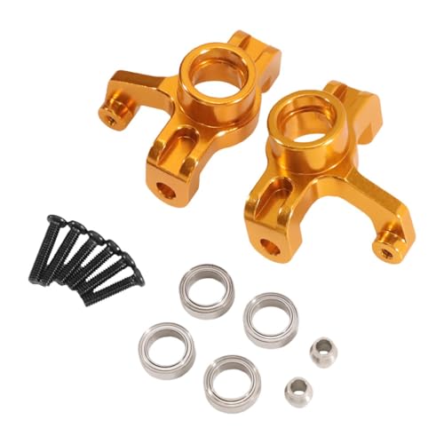 Fenteer RC-Lenkbecher-Lagersatz, stilvolle Lenkkomponenten aus Aluminiumlegierung für 1/14 144016 144018 RC-Spielzeugzubehör, Gold Fenteer RC-Lenkbecher-Lagersatz, stilvolle Lenkkomponenten aus Aluminiumlegierung für 1/14 144016 144018 RC-Spielzeugzubehör, Gold von Fenteer
