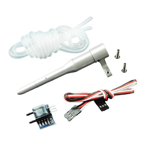 Fenteer RC Quadcopter Fluggeschwindigkeits-Staurohr PT60 DIY Robustes Luftfahrtinstrument FPV Zubehör Ersatzteile Staurohr Fluggeschwindigkeitsmesser-Kit, Apm-typ von Fenteer