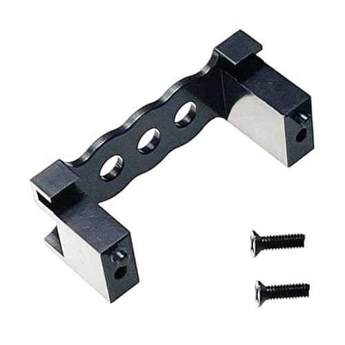 Fenteer RC Servo Mount Modifizierte Lenkschalthalter DIY Ersatzteile Sturdy DIY Accessoire Lenksgetriebe für 1/12 124016 124017, Grau von Fenteer