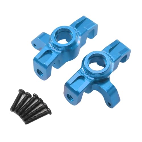 Fenteer RC-Vorderradlenkbecher, DIY-modifiziert, leistungsstark, multifunktional, ersetzt 14211, einfach zu installierendes RC-Fahrzeug, Maßstab 1:14, Blau von Fenteer