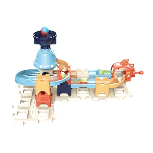 Fenteer Race Track Building Blocks Set Track Maze Game Fine Motor Skill Training Geschenkkonstruktion Kit STEM Lernen für Elternkind, Style B von Fenteer