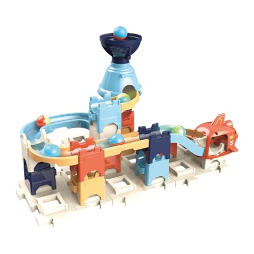 Fenteer Race Track Building Blocks Set Track Maze Game Fine Motor Skill Training Geschenkkonstruktion Kit STEM Lernen für Elternkind, Style C von Fenteer