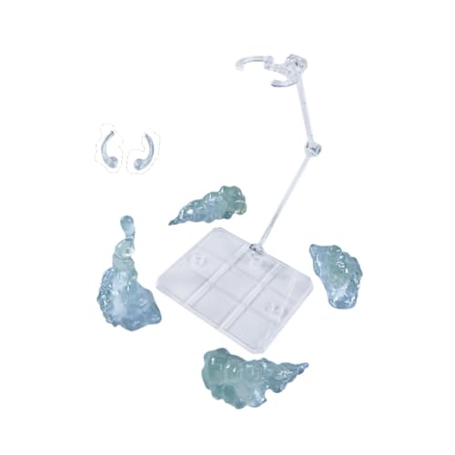 Fenteer Raucheffekt-Modelle, Ausstellungsständer für Actionfiguren, tragbares, lustiges Spielzeugzubehör, Raucheffekt-Teile für Tischplatte, Schlafzimmer, Klar Fenteer Raucheffekt-Modelle, Ausstellungsständer für Actionfiguren, tragbares, lustiges Spielzeugzubehör, Raucheffekt-Teile für Tischplatte, Schlafzimmer, Klar von Fenteer