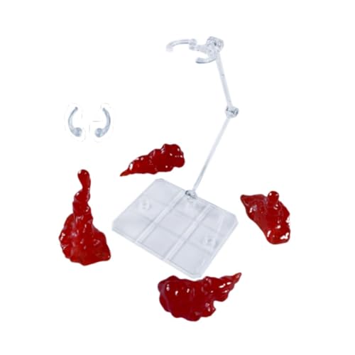 Fenteer Raucheffekt-Modelle, Ausstellungsständer für Actionfiguren, tragbares, lustiges Spielzeugzubehör, Raucheffekt-Teile für Tischplatte, Schlafzimmer, Rot Fenteer Raucheffekt-Modelle, Ausstellungsständer für Actionfiguren, tragbares, lustiges Spielzeugzubehör, Raucheffekt-Teile für Tischplatte, Schlafzimmer, Rot von Fenteer