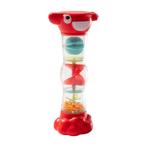 Fenteer Regengeräusch-Shaker-Spielzeug für Kleinkinder, Musik, sensorischer Shaker, Mehrzweck für Konzentrationstraining, leicht, 24,9 x 9,9 cm, Rot Fenteer Regengeräusch-Shaker-Spielzeug für Kleinkinder, Musik, sensorischer Shaker, Mehrzweck für Konzentrationstraining, leicht, 24,9 x 9,9 cm, Rot von Fenteer