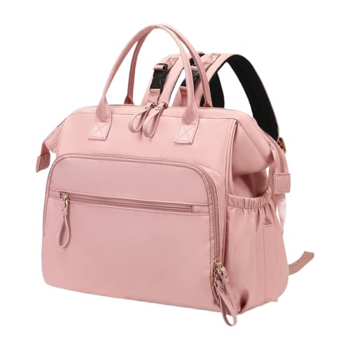 Fenteer Reisewindel -Tasche Wickeltasche für Mama Umhängetasche Windel Rucksack Windel Tasche für die Arbeit Camping Fitnessstudio nach Hause, Rosa Fenteer Reisewindel -Tasche Wickeltasche für Mama Umhängetasche Windel Rucksack Windel Tasche für die Arbeit Camping Fitnessstudio nach Hause, Rosa von Fenteer