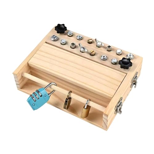 Fenteer Schraubendreher-Brett-Set, frühpädagogische Motorik-Fähigkeiten, realistisches -Werkzeugset, Schraubendreher-Spielzeug für, Fenteer Schraubendreher-Brett-Set, frühpädagogische Motorik-Fähigkeiten, realistisches -Werkzeugset, Schraubendreher-Spielzeug für, von Fenteer