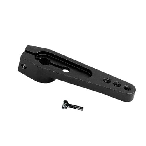 Fenteer Servohorn aus Aluminiumlegierung, 25T, M2-Gewinde, Metall-Lenkarm, DIY-Teile, Langer Lenkservoarm, M2-Gewinde, Schwarz Fenteer Servohorn aus Aluminiumlegierung, 25T, M2-Gewinde, Metall-Lenkarm, DIY-Teile, Langer Lenkservoarm, M2-Gewinde, Schwarz von Fenteer