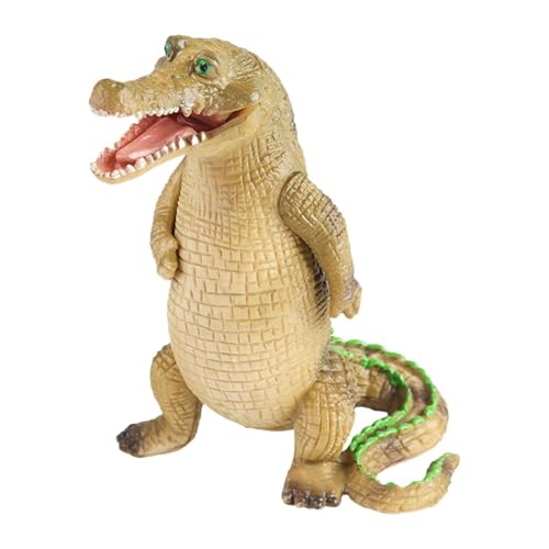 Fenteer Simulation Crocodile Figur, Wildtierwaren -Spielzeugfigur der Wildtiere, realistisches Tiermodell für Geschenk, Mädchen, Party Gefälligkeiten Fenteer Simulation Crocodile Figur, Wildtierwaren -Spielzeugfigur der Wildtiere, realistisches Tiermodell für Geschenk, Mädchen, Party Gefälligkeiten von Fenteer