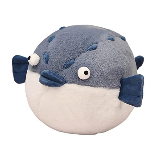 Fenteer Simulation Krokodil Blowfish Kuscheltiere Spielzeug Dekokissen Kissen Schlafkissen Geburtstagsgeschenk Kugelfisch Plüschtier für Schlafzimmer, B 45cm von Fenteer