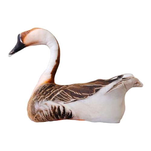 Fenteer Simulation Tier Plüsch Spielzeug Plüsch Puppe Kissen Spielzeug Weiche Umarmbar Niedliche Stofftier Kissen Ornament für Geschenke, Gans Fenteer Simulation Tier Plüsch Spielzeug Plüsch Puppe Kissen Spielzeug Weiche Umarmbar Niedliche Stofftier Kissen Ornament für Geschenke, Gans von Fenteer