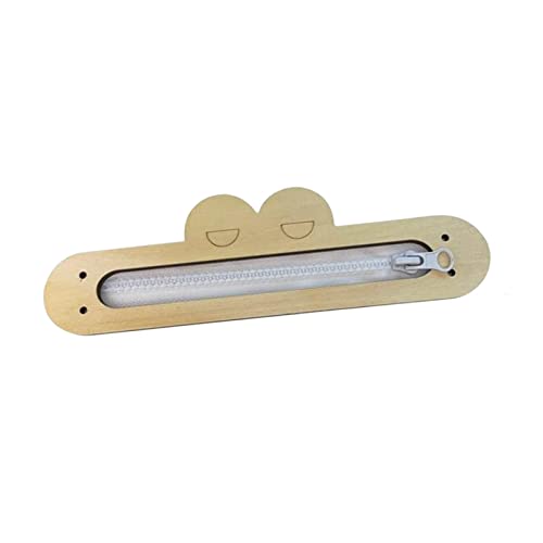 Fenteer Spielzeug Kleinkinder Busy Board DIY Zubehör Frühe pädagogische Aktivität Sensorisches Spielzeug Puzzle Frühes Lernspielzeug, Zip von Fenteer