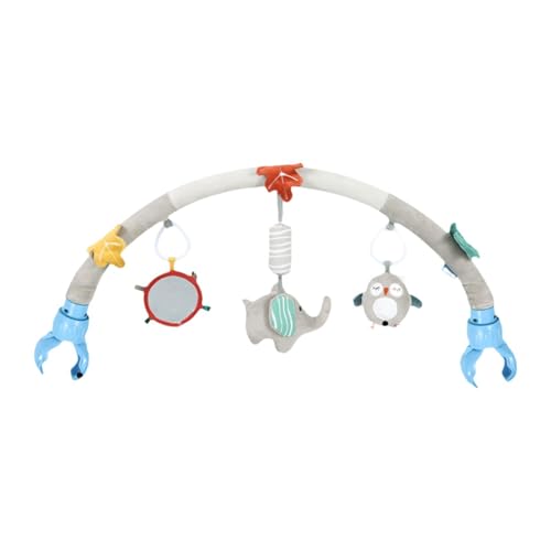 Fenteer Spielzeug für Kinderwagenbogen, Hängerassel, ReiseAktivitätsbogen, Mobile für Kinderwagen, s und Kleinkinder, Elefant von Fenteer