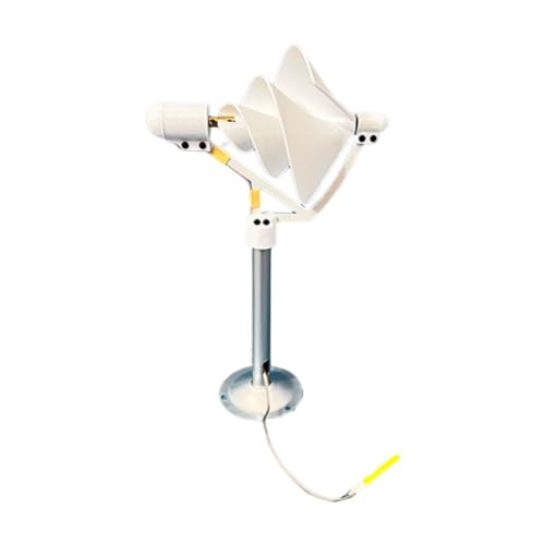 Fenteer Spiralwindgenerator Vertikale Achse DIY Pädagogisches Modellbausätze Geschenke Entwicklung Intelligentes Wind Permanentgeneratormodell von Fenteer