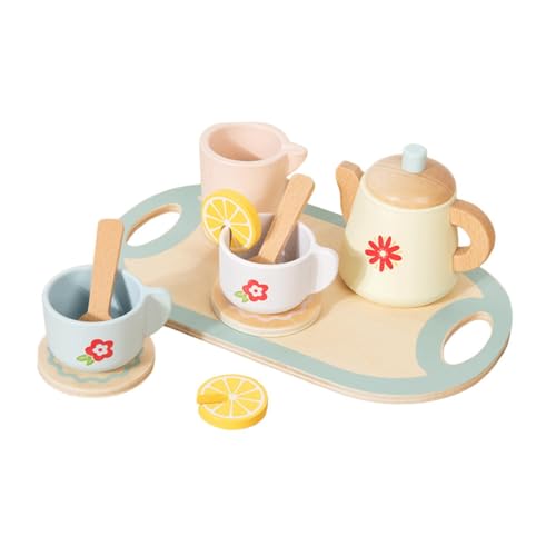 Fenteer Teeparty-Set für, Zubehör für die Spielküche, Spielzeug für die frühe Teeparty, für Jungen von Fenteer