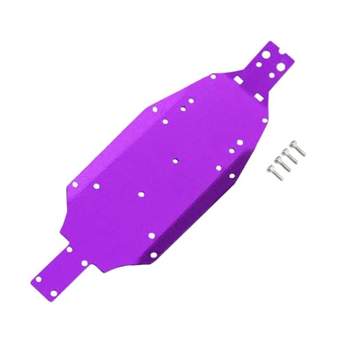 Fenteer -Teil für Chassisplatte aus Aluminiumlegierung, Ersatz-Unterfahrschutz-Chassis für Los00007 RC-Auto im Maßstab 1:24, Lila Fenteer -Teil für Chassisplatte aus Aluminiumlegierung, Ersatz-Unterfahrschutz-Chassis für Los00007 RC-Auto im Maßstab 1:24, Lila von Fenteer