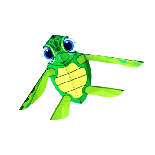 Fenteer Turtle -förmige Kite Freizeit Sportspiel Easy Control mit String großer Spielzeug für Jungen Mädchen Rasen Kinder Erwachsene Ausflüge Hinterhof von Fenteer