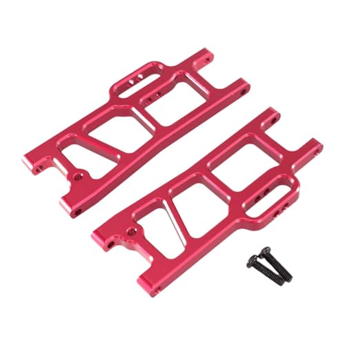 Fenteer Verbesserter vorderer unterer Arm 1:10 RC -Auto -Upgrades Teil Premium modifiziertes Teil RC -Auto -Upgrade für 104016 104018 104009 RC -Auto, Rot von Fenteer