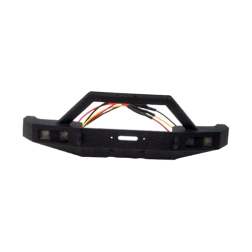 Fenteer Vorderer Bull Bar mit LED-Ersatz-Upgrade, DIY-modifizierte Ersatzteilsimulation für 1/18 RC Crawler Car, Style B von Fenteer