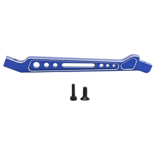 Fenteer Vorderer und hinterer Chassis-Strebensatz, Chassisplattenschutz im Maßstab 1:8, Metall-Lenkunterstützung, RC-Auto-Upgrade für 1/8 6S Typhon, Blau Fenteer Vorderer und hinterer Chassis-Strebensatz, Chassisplattenschutz im Maßstab 1:8, Metall-Lenkunterstützung, RC-Auto-Upgrade für 1/8 6S Typhon, Blau von Fenteer
