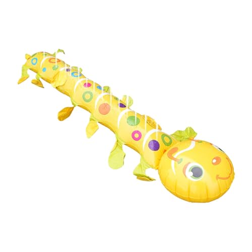 Fenteer -Wasserspielzeug Wasserspielzeug verdickte tragbare Raupe -Form -Sprinkler aufblasbar für Außern Yard Age Age 3+ Kleinkinder Fenteer -Wasserspielzeug Wasserspielzeug verdickte tragbare Raupe -Form -Sprinkler aufblasbar für Außern Yard Age Age 3+ Kleinkinder von Fenteer