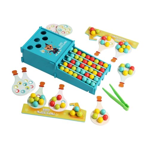 Fenteer Zählen Und Zuordnen Holzset Alter 3+ Home Perlenzählen Und Farbsortierspielzeug von Fenteer