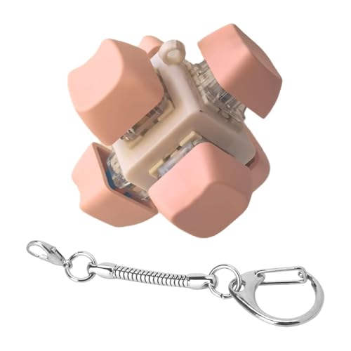 Fenteer Zappeln Schlüsselanhänger Dekompression Spielzeug Zubehör Kreative Kompakte Mechanische Erwachsene Geschenke für Männer Frauen Büro , 6 Schlüssel Fenteer Zappeln Schlüsselanhänger Dekompression Spielzeug Zubehör Kreative Kompakte Mechanische Erwachsene Geschenke für Männer Frauen Büro , 6 Schlüssel von Fenteer