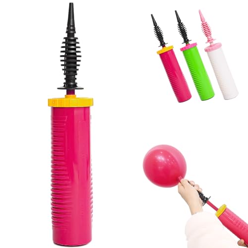Ballonpumpe Hand Hand Inflator, Luftpumpe Ballons Gebläse Pumpe geeignet für Ballonbogen Kit Party Dekoration Ballons Ballongirlande Folie & Konfetti Ballon, Rosa Ballonpumpe Hand Hand Inflator, Luftpumpe Ballons Gebläse Pumpe geeignet für Ballonbogen Kit Party Dekoration Ballons Ballongirlande Folie & Konfetti Ballon, Rosa von Fenxyo