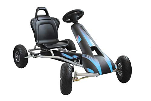 Ferbedo AR8P (Gokart/Kart in Silber/blau, ab ca. 5-11 Jahre) 112036 von Rolly Toys