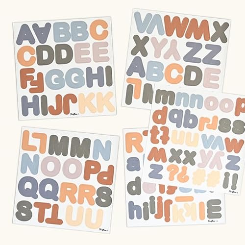 Ferflex - Pädagogisches magnetisches Spiel für Kinder - Magnetisches Alphabet, mehrfarbige Magnetbuchstaben - Für alle magnetischen Oberflächen geeignet - Kinderspiel ab 3 Jahren - 125 Magnete Ferflex - Pädagogisches magnetisches Spiel für Kinder - Magnetisches Alphabet, mehrfarbige Magnetbuchstaben - Für alle magnetischen Oberflächen geeignet - Kinderspiel ab 3 Jahren - 125 Magnete von Ferflex