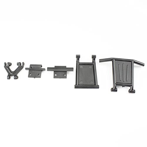 Feriany Neu 1 Satz für 124018 1/12 RC Auto Upgrade Teile RC Auto Vorder und HeckstoßStange Antikollisionsstange ZubehöR von Feriany