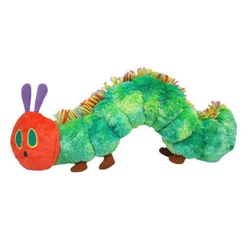 Ferizzia Raupe Nimmersatt Kuscheltier, 27 cm Kleine Raupe Plüschtier, Weiches Süßes Grün Raupenspielzeug, Plüsch Kuschelkissen, zum Kuscheln & Spielen, für Babys, Neugeborene, Jungen, Mädchen Ferizzia Raupe Nimmersatt Kuscheltier, 27 cm Kleine Raupe Plüschtier, Weiches Süßes Grün Raupenspielzeug, Plüsch Kuschelkissen, zum Kuscheln & Spielen, für Babys, Neugeborene, Jungen, Mädchen von Ferizzia