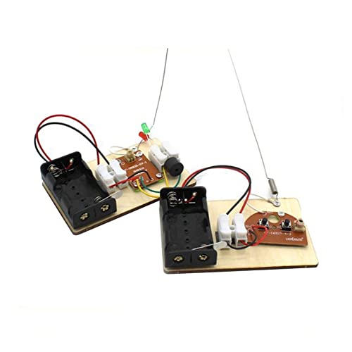 Ferleiss STEM-Kits, Lernen Sie Morsecode, bauen Sie eine Telegrafiemaschine, elektrisches Schaltkreis-Experiment, -Kit (keine Batterie) von Ferleiss
