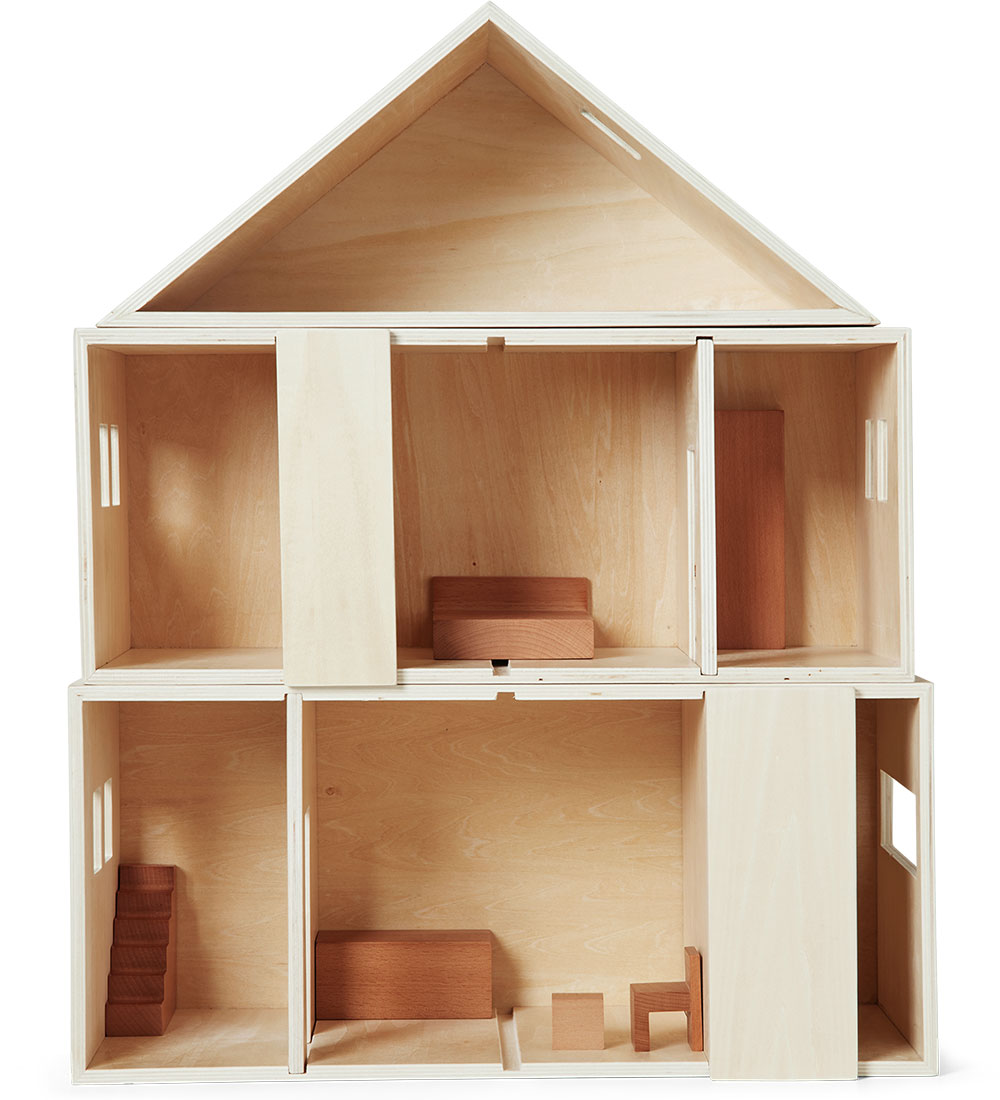 Ferm Living Puppenhaus - Toro - Natural - Ferm Living - One Size - Puppenhauser Ferm Living Puppenhaus - Toro - Natural - Ferm Living - One Size - Puppenhauser von Ferm Living